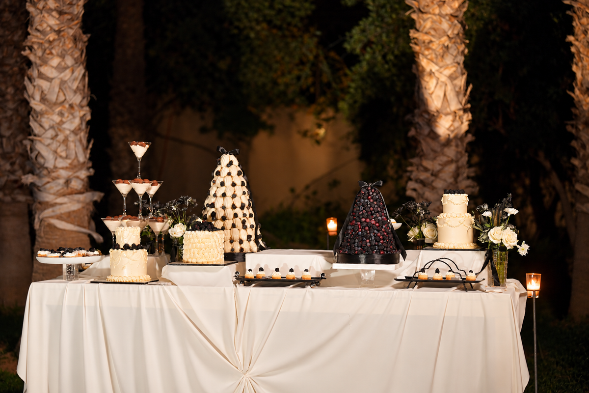 Buffet de pâtisseries sur mesure