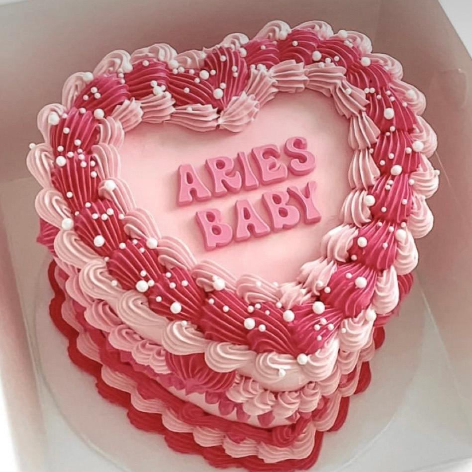 Lambeth Heart Cake