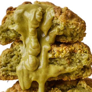 Pistachio kunafa cookie - Box of 6