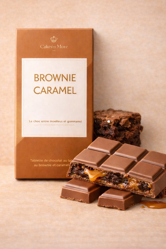 Tablette Chocolat Brownie Caramel