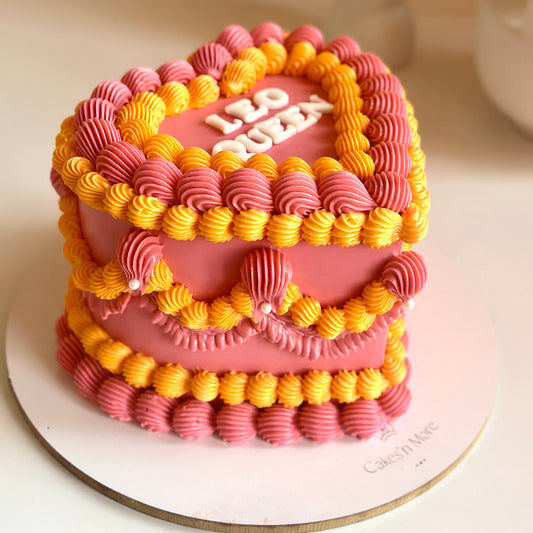 Lambeth Heart Cake