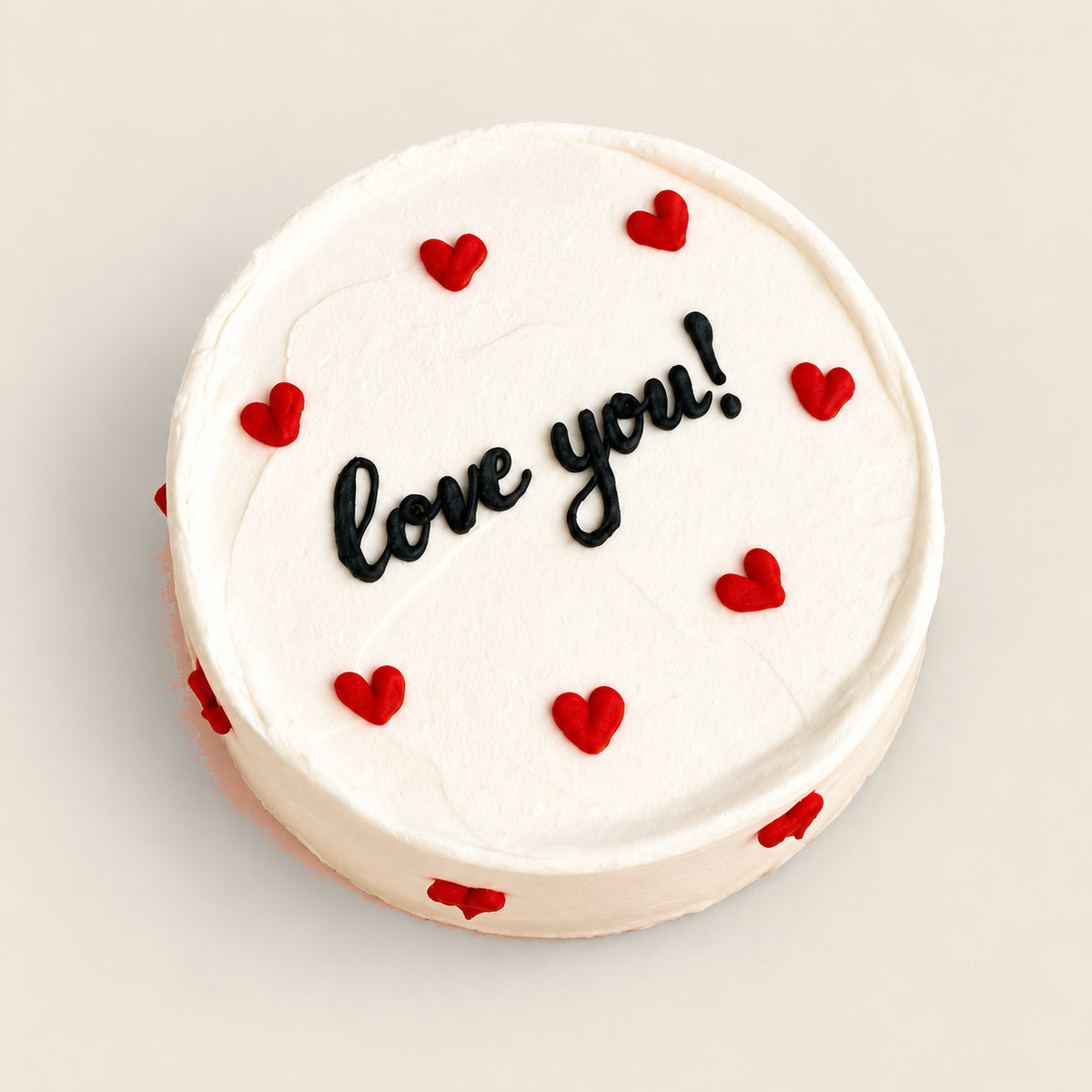 Love you ! — fond beige harmonisé