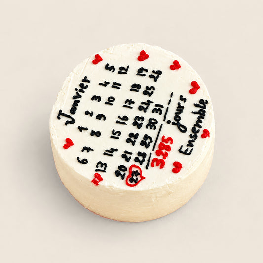 Birthday Calendar — fond beige harmonisé