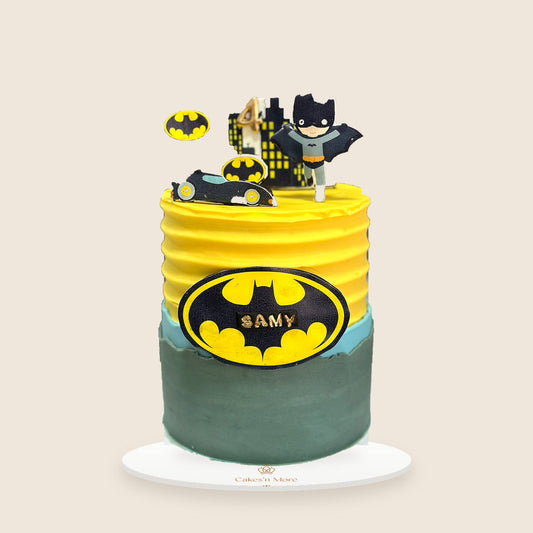 Batman — photo retouchée et cadrage harmonisé