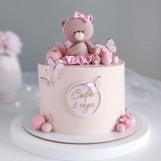 Baby Girl Cake